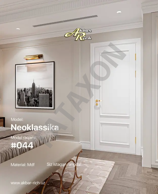 Neoklassik 44-model interyer eshigi