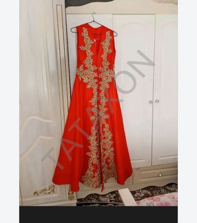 Yangi kelinche kiyimi1 marta kiyilgan yaxshi anq oladiganlar yozsin tel qsn +998958188546 dastavka bor