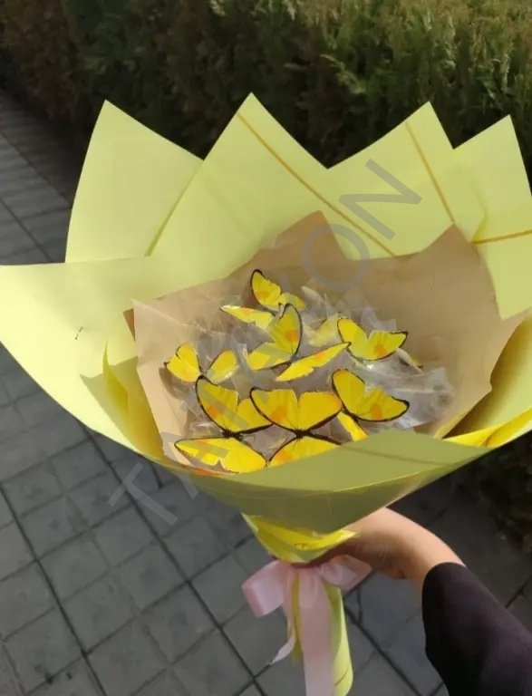 Букет из бабочек от 50000 сум